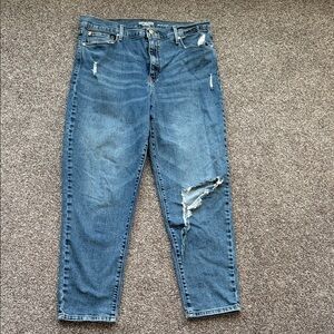 Denizen from Levi's Blue Distressed Women Jeans